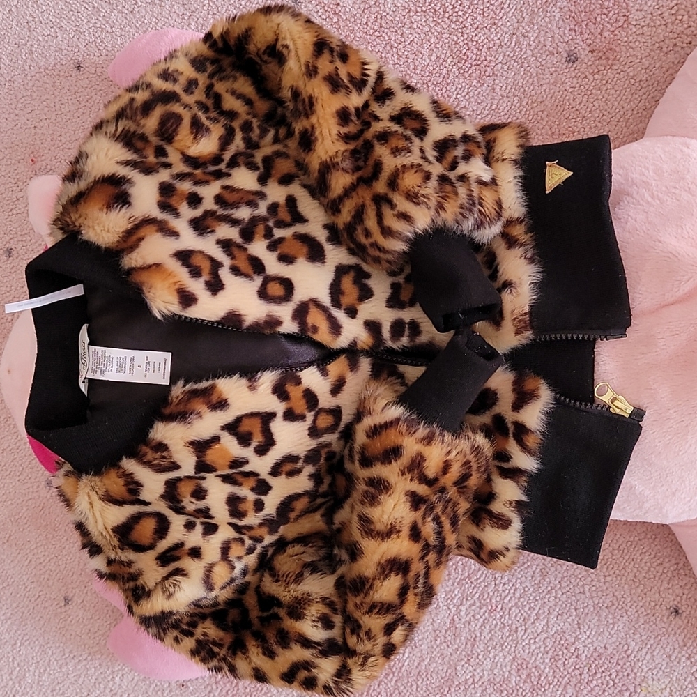 Jacket,  Guess, 5 years old,  leopard patern